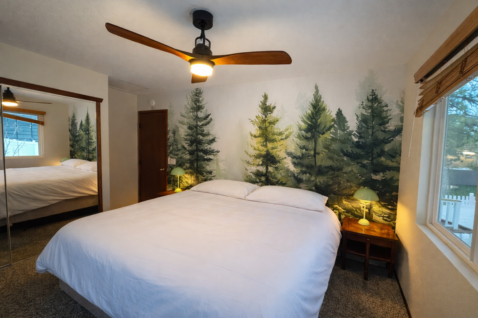 Second king bedroom at Bear View Escape in Big Bear Lake